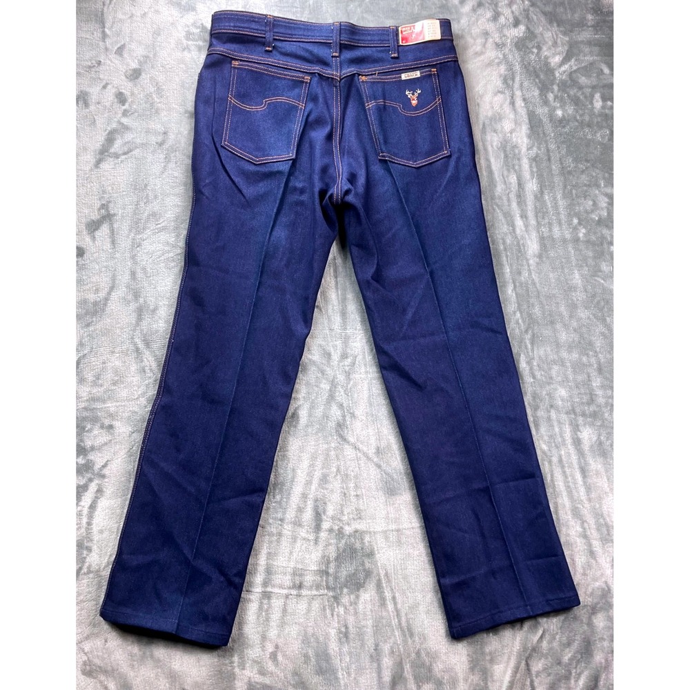 NWT Chaps by Taylor Togs Expand-A-Waist Stretch Jeans Blue 36x30 Made in USA - Picture 3 of 11